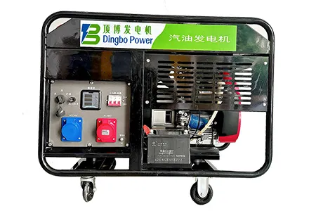 10kW-20kW Бензиновый генератор на открытой раме с воздушным охлаждением (два цилиндра)